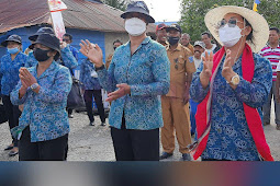 Joice Fatlolon Nilai Lomba 10 Program Pokok PKK Tanimbar