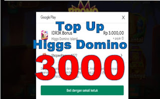 Top Up Higgs Domino 3000
