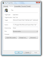 Halo Trial Shortcut Target