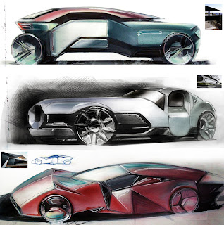 Extreme Cyber Cars  Automotive Concept