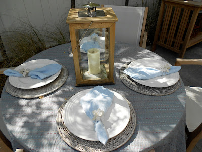 Site Blogspot  Outdoor Wicker  on And White Sling Fabric Set The Stage For A Al Fresco Outdoor Dining