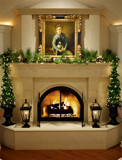 Fireplace Decorating for Christmas, Part 5