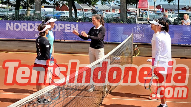 Aldila Sutjiadi dan Jessy Rompies Melaju ke Perempatfinal WTA Nordea Terbuka