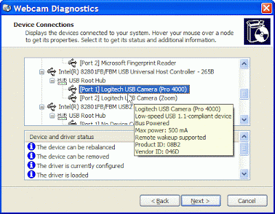 Webcam Diagnostics 1.8  