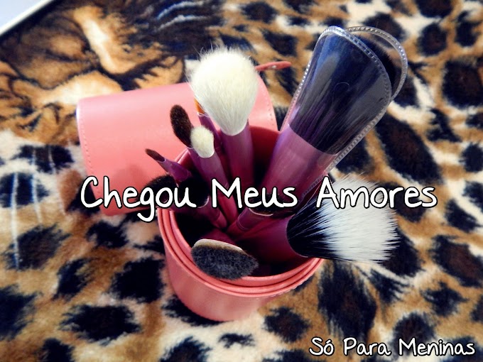 #CHEGOU Meus Pincéis Novos :D 