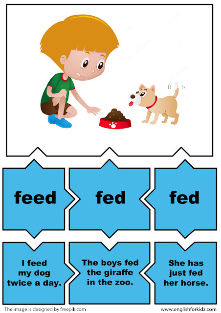 интересная английская грамматика в начальной школе глагол feed