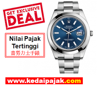 Pajak Rolex Datejust - RM21,000