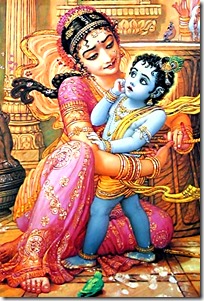 [Krishna and Yashoda]