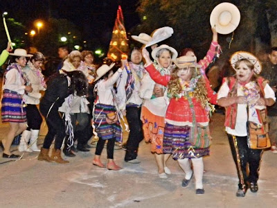 Mini carnaval en La Quiaca 2013