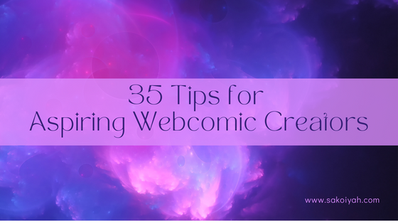 35 Tips for Aspiring Webcomic Creators