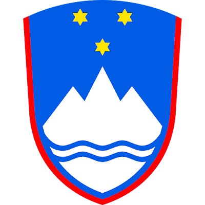 Coat of arms - Flags - Emblem - Logo Gambar Lambang, Simbol, Bendera Negara Slovenia