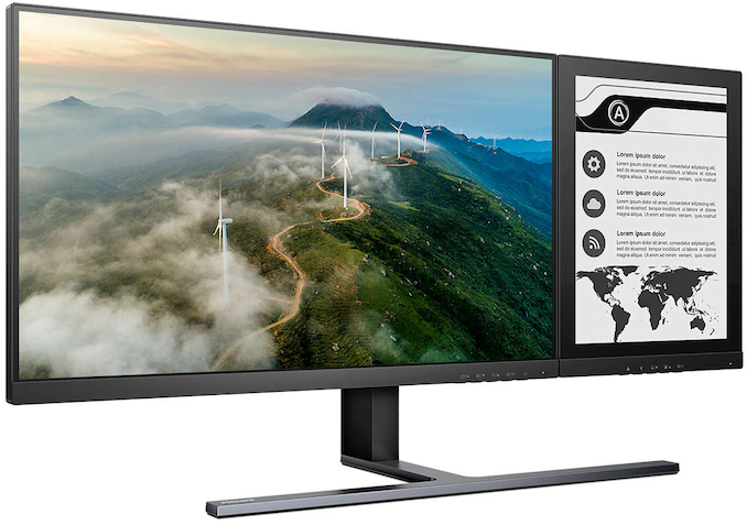 Philips 23-Inch Monitor With an Extra 13.3-Inch E INK Screen