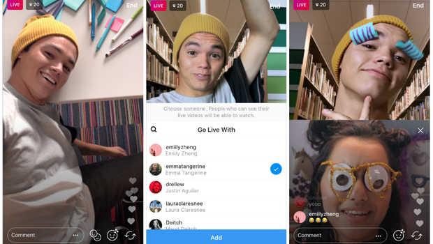 Live di Instagram Kini Bisa Tandem Instagram