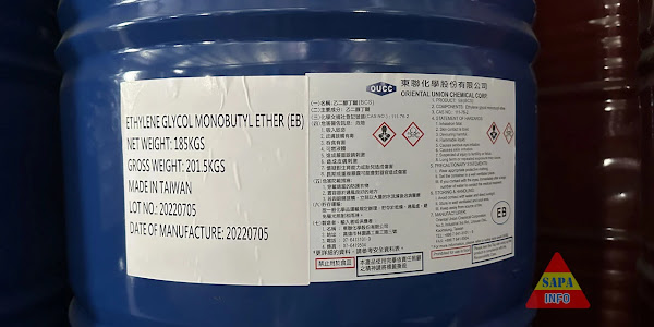 Dung môi Ethylene Glycol Monobutyl Ether (EGMBE) - BCS Taiwan