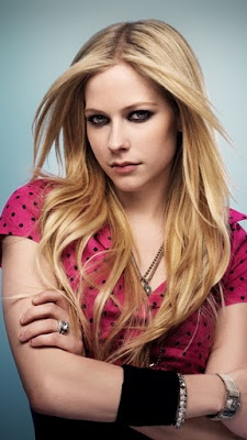 Avril lavigne mobile wallpaper