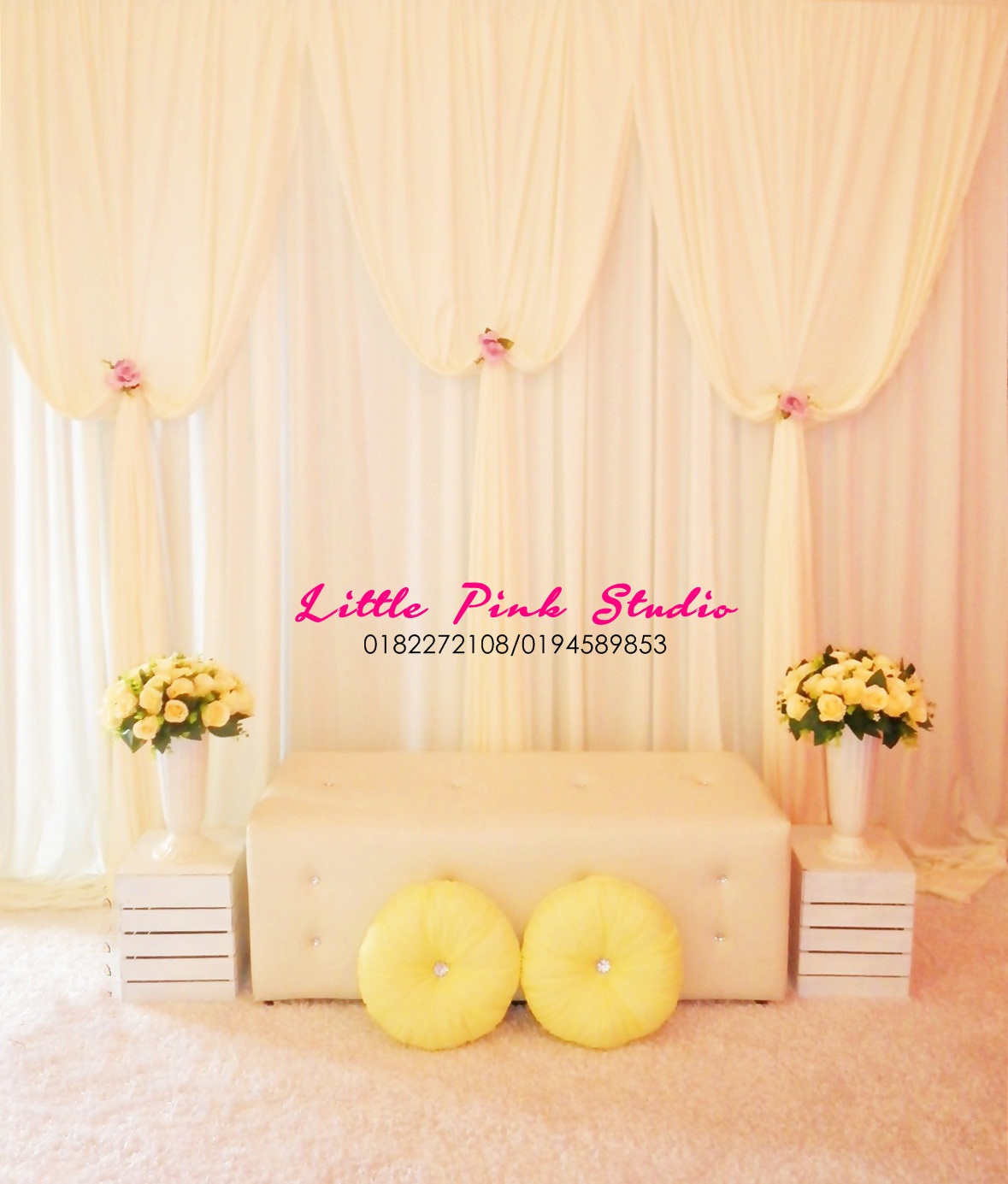 DIY Wedding Rental Mini Pelamin Tunang Nikah