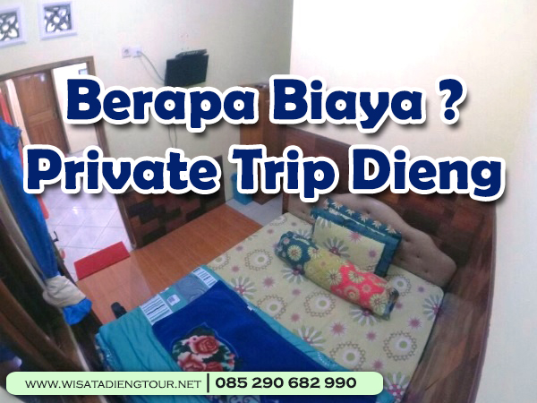 kamar private trip dieng