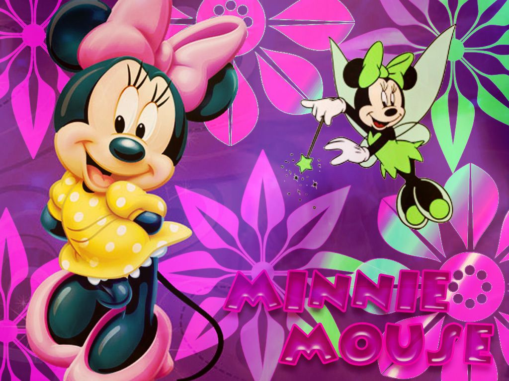 Disney Whimsey: Mickey and Minnie Mouse