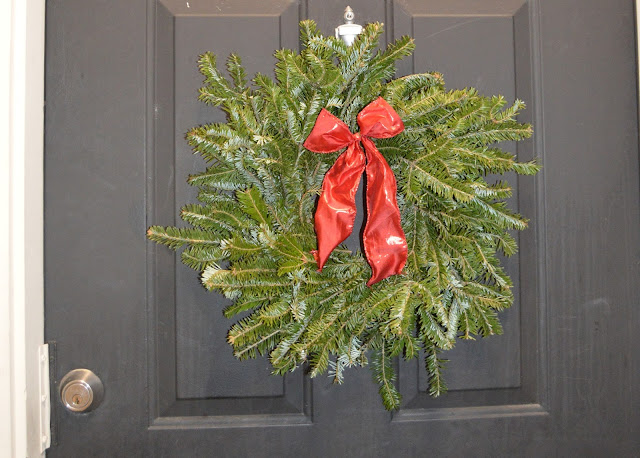 Fresh Bough Wreath, Christmas Wreath, DIY Wreaths