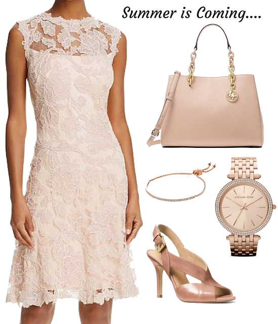 Salmon Pink Summer Outfit