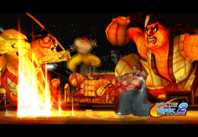 Playstation 2 Emulator, PCSX 2 untuk PC Capcom versus SNK, Fighting