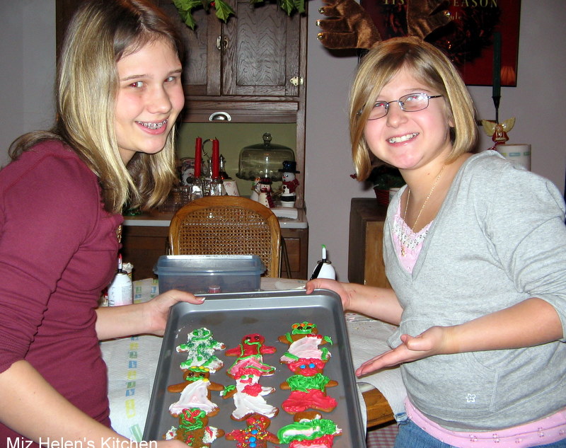 Decorating The Christmas Cookies