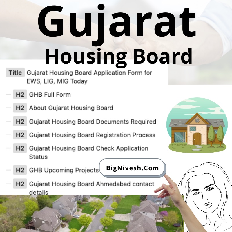 Gujarat Housing Board Online Form 2022, New Scheme