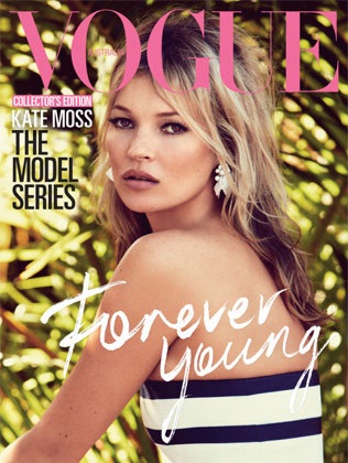 Vogue Australia July 2013 — Kate Moss by Patrick Demarchelier