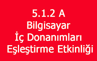 Bilgisayar İç Donanımları Eşleştirme Etkinliği