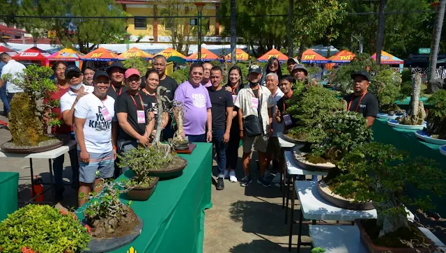 Bonsai show competition, featured in Tanauan City's founding anniversary