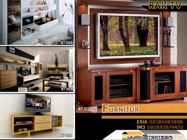 TFQ architects Kumpulan desain Model Rak tv modern