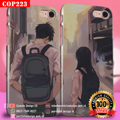 Cara buat casing hp couple goals simple unik dan romantis COP223