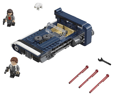 Toys : juguetes - LEGO : Han Solo una historia de Star Wars 75209 Speeder Terrestre de Han Solo Película 2018 | Juego de construcción | Piezas: 345 | Edad: 7-12 años COMPRAR ESTE JUGUETE EN AMAZON ESPAÑA