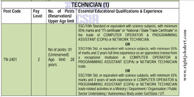 ITI Jobs in CSIR Fourth Paradigm Institute