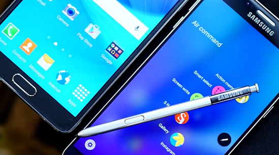 Samsung Galaxy Note4 vs Note5