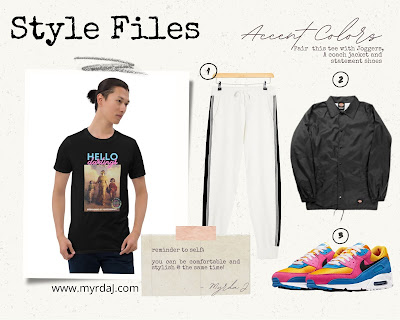 Style Files: Myrda J Hello Darlings Tee