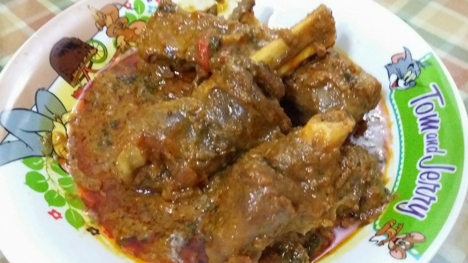 ZULFAZA LOVES COOKING: Resepi kambing masak kari maghribi