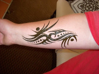 Henna Tattoo Tribal Dragon