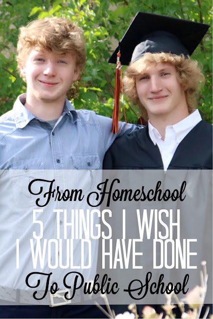 5 Things I Wish I Would Have Done Going from Home School to Public School