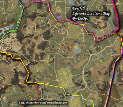 Everfall lifemoth locations map