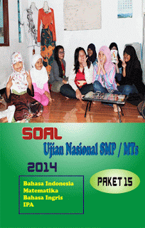 Soal UN Paket 15 SMP