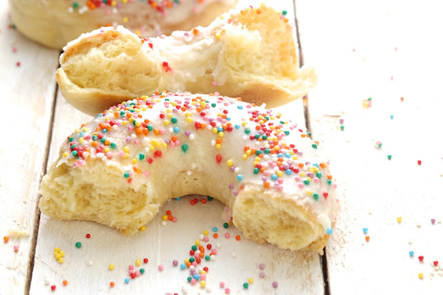 Donuts au four , baked donuts, Donna Hay , recette avec de la limonade