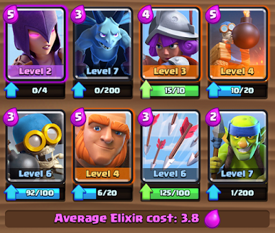 The Best Strategy Clash Royale Arena 2,3 and 4