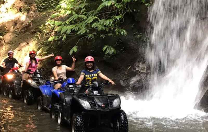 ATV Waterfall and Tunnel Bali