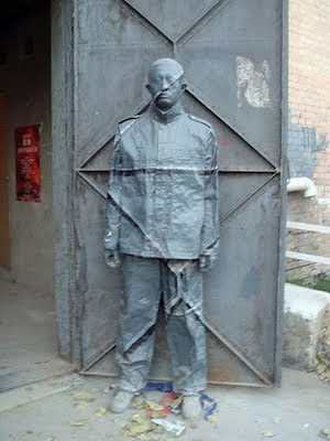 Incredible Camouflage Art by Liu Bolin Seen On coolpicturesgallery.blogspot.com