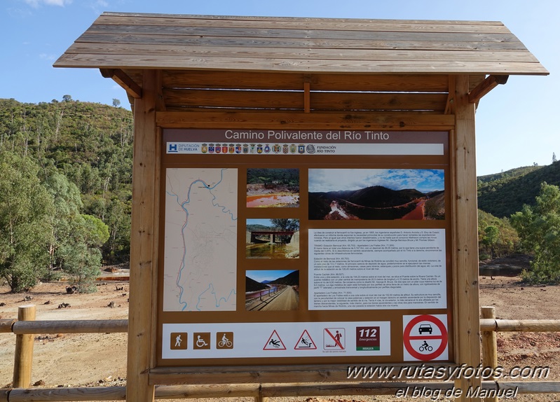 Río Tinto: Nerva - Estación de Berrocal