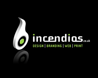 Incendios Logo Design