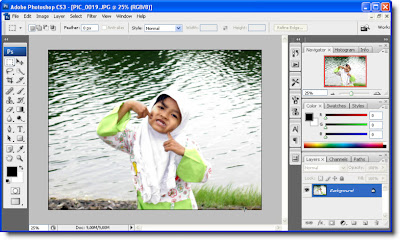 membuka file gambar didalam Photoshop