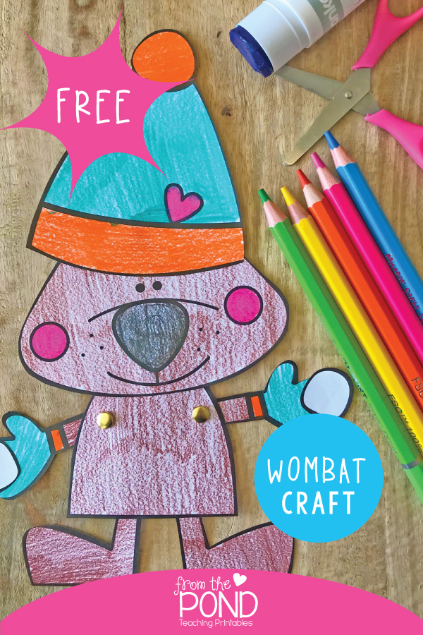 Wombat Craft For Kids