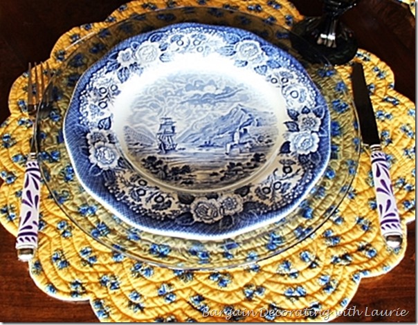 Birthday Tablescape-Bargain Decorating with Laurie